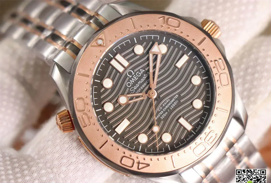 Omega Seamaster Diver 300M 210.60.42.20.99.001 OM Factory 1:1 Best Edition Replica Watch Titanium Case